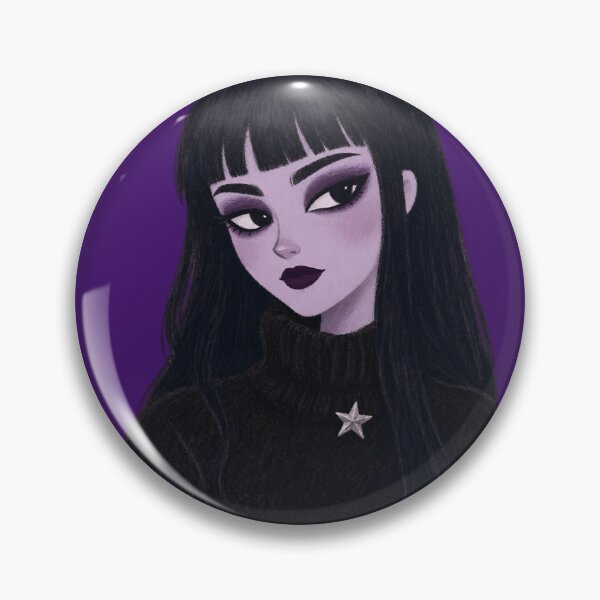 Item preview, Pastel Goth Anime Girl Dark Aesthetic Portrait⁠ designed and sold by VibeDistrictLab.