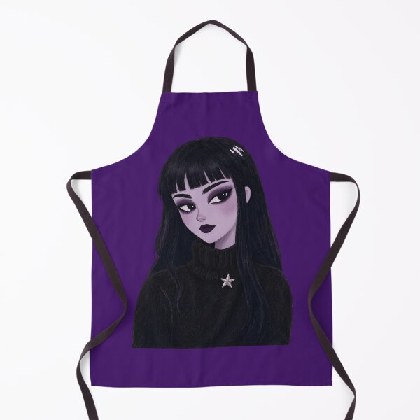 Item preview, Pastel Goth Anime Girl Dark Aesthetic Portrait⁠ designed and sold by VibeDistrictLab.
