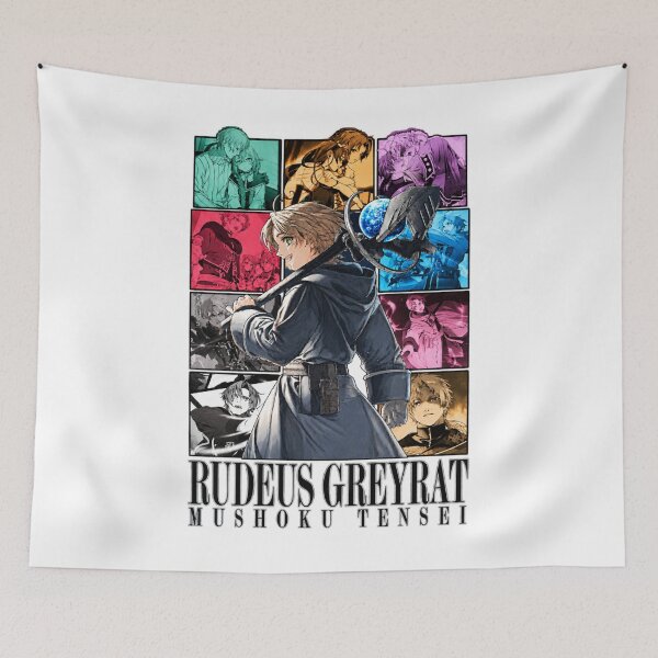 Item preview, Mushoku Tensei Jobless Reincarnation designed and sold by reezorrrr.