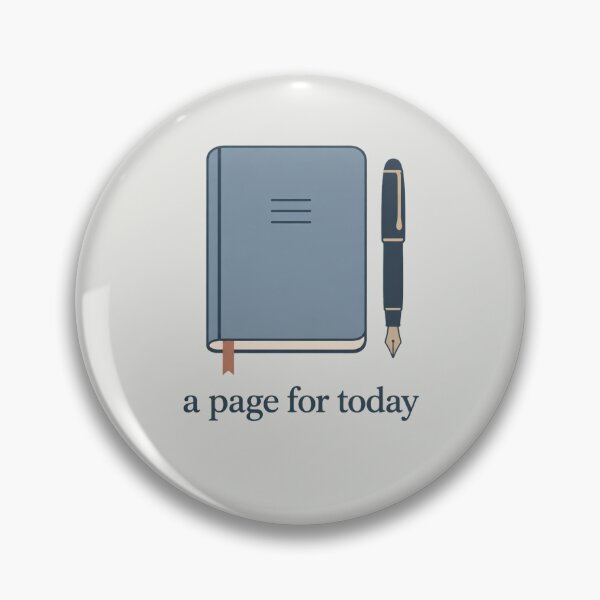 Item preview, Minimalist Journaling Notebook A Page Today designed and sold by Mostafa Studio.