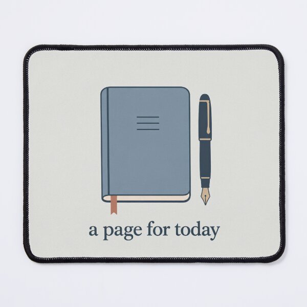 Item preview, Minimalist Journaling Notebook A Page Today designed and sold by Mostafa Studio.