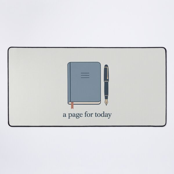 Item preview, Minimalist Journaling Notebook A Page Today designed and sold by Mostafa Studio.