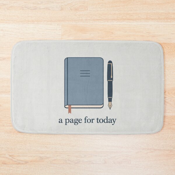 Item preview, Minimalist Journaling Notebook A Page Today designed and sold by Mostafa Studio.