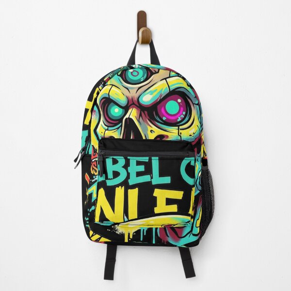 Item preview, Rebel Code Unleash - Cyberpunk Graffiti Skull designed and sold by rich-moda.
