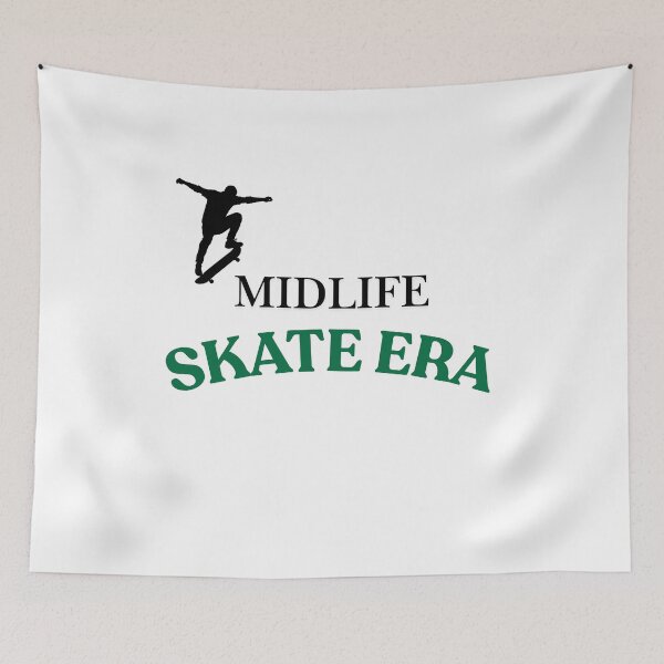 Item preview, Midlife Skate Era - Skateboarding designed and sold by No-925Designs.