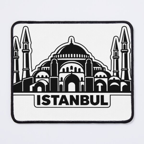 Item preview, Istanbul Hagia Sophia Landmark Silhouette Souvenir Design designed and sold by Kenzie & Co.