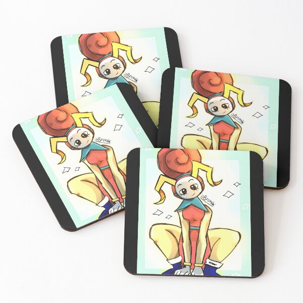Item preview, Colorful Animated Character with Spiraled Hair designed and sold by elijbclaude.