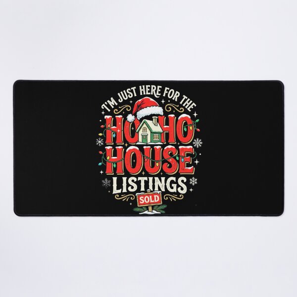 Item preview, Ho Ho House Listings Real Estate Agent Realtor Christmas Holiday Design designed and sold by 519xdesign.
