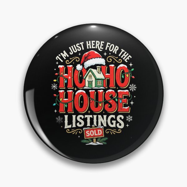 Item preview, Ho Ho House Listings Real Estate Agent Realtor Christmas Holiday Design designed and sold by 519xdesign.