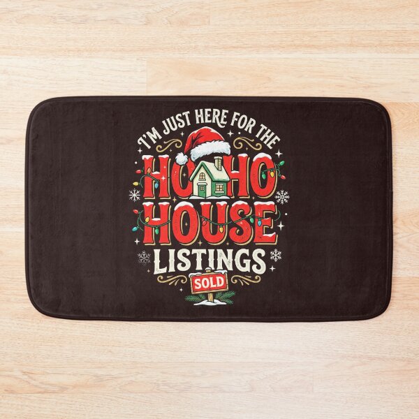 Item preview, Ho Ho House Listings Real Estate Agent Realtor Christmas Holiday Design designed and sold by 519xdesign.