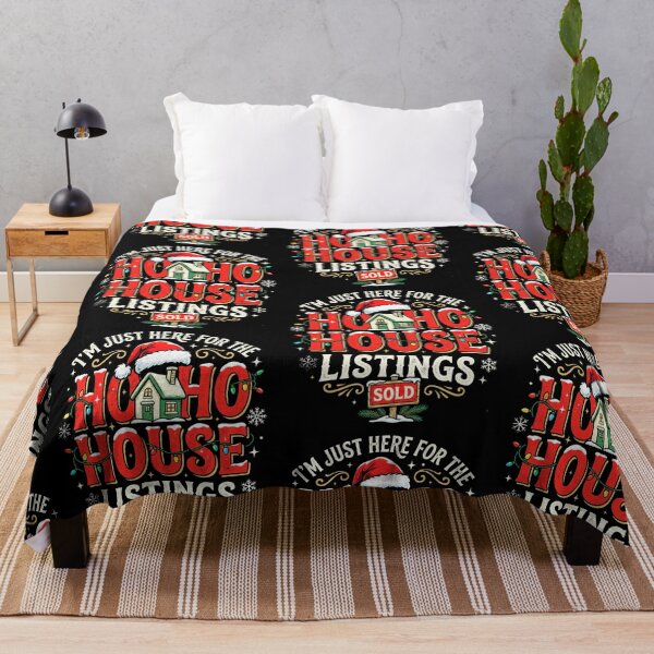 Item preview, Ho Ho House Listings Real Estate Agent Realtor Christmas Holiday Design designed and sold by 519xdesign.