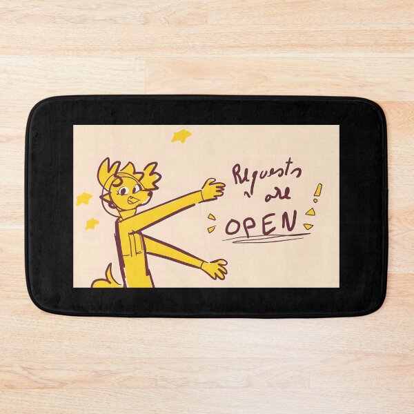 Item preview, Cheerful Character Requests Open Art designed and sold by elijbclaude.