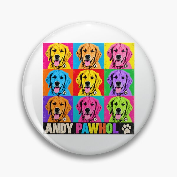 Item preview, Andy Pawhol designed and sold by YourOldMate.