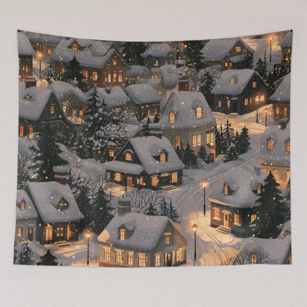 Item preview, Welcome to Snowyville designed and sold by bubblyrainbow.