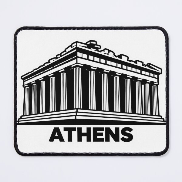 Item preview, Athens Parthenon Landmark Silhouette Souvenir Design designed and sold by Kenzie & Co.