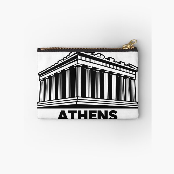 Artikelvorschau, Souvenir-Design mit Silhouette des Wahrzeichens Athens, Parthenon entworfen und verkauft von Kenzie & Co.