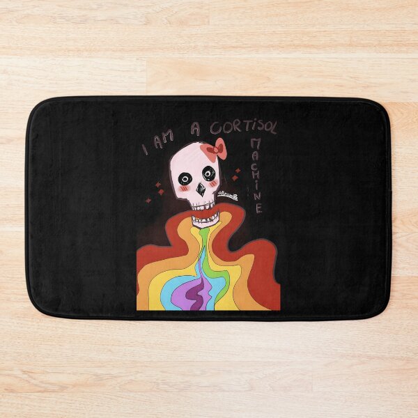 Item preview, Cortisol Machine Skull Art designed and sold by elijbclaude.