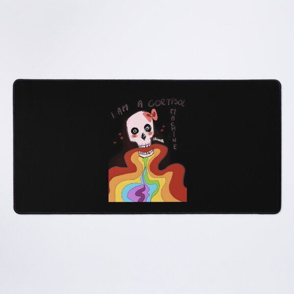 Item preview, Cortisol Machine Skull Art designed and sold by elijbclaude.