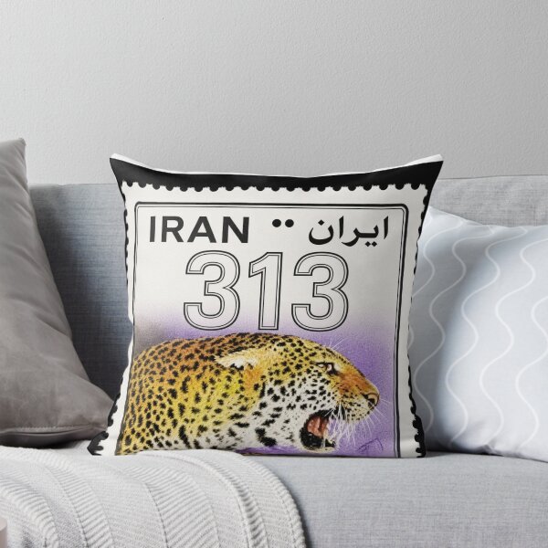 Item preview, Wildcat Iran Stamp Series 313 #31 designed and sold by éléphant noir.