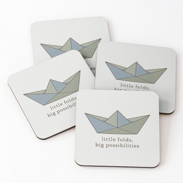 Item preview, Minimalist Origami Paper Boat Possibilities Design designed and sold by Mostafa Studio.