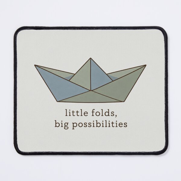 Item preview, Minimalist Origami Paper Boat Possibilities Design designed and sold by Mostafa Studio.