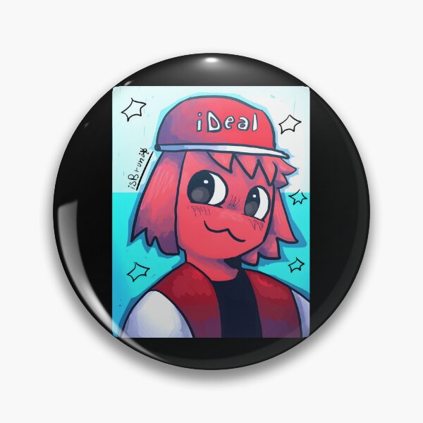 Item preview, Cute Character with iDeal Cap and Vibrant Background designed and sold by elijbclaude.