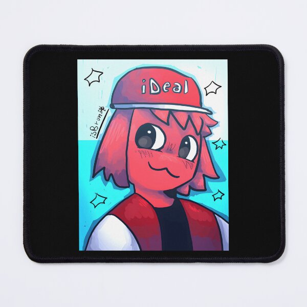Item preview, Cute Character with iDeal Cap and Vibrant Background designed and sold by elijbclaude.