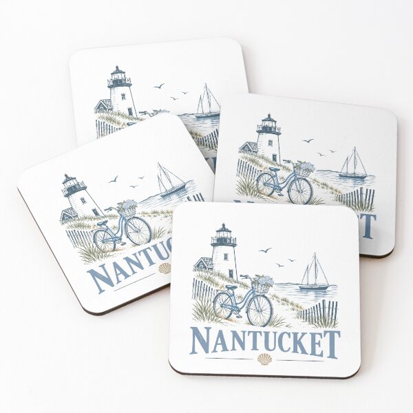 Artikelvorschau, Nantucket, Massachusetts entworfen und verkauft von CampAndCoast.