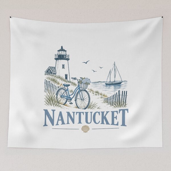 Item preview, Nantucket Massachusetts designed and sold by CampAndCoast.