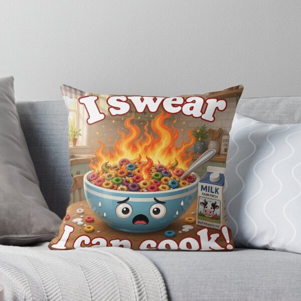 Item preview,  I Swear I Can Cook Kitchen Fail designed and sold by BadCatSupply.