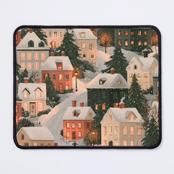 Item preview, Storybook Winter Town designed and sold by bubblyrainbow.