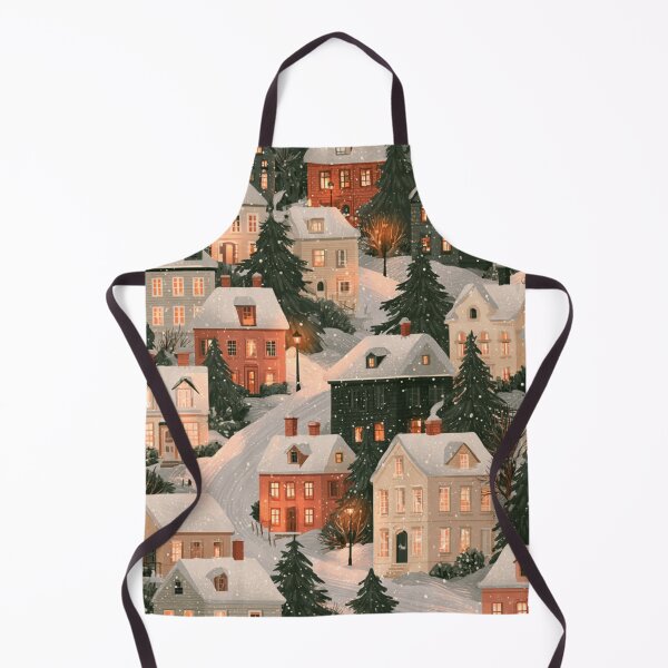 Item preview, Storybook Winter Town designed and sold by bubblyrainbow.