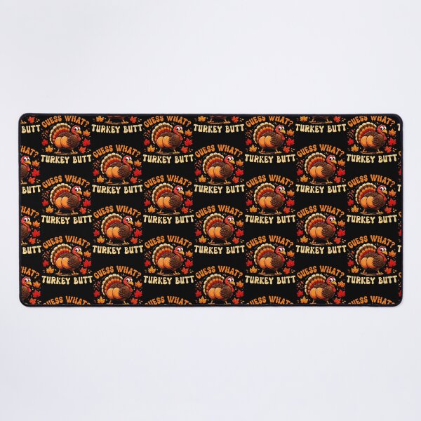 Item preview, Funny Thanksgiving Guess What Turkey Butt designed and sold by snailslowdance.
