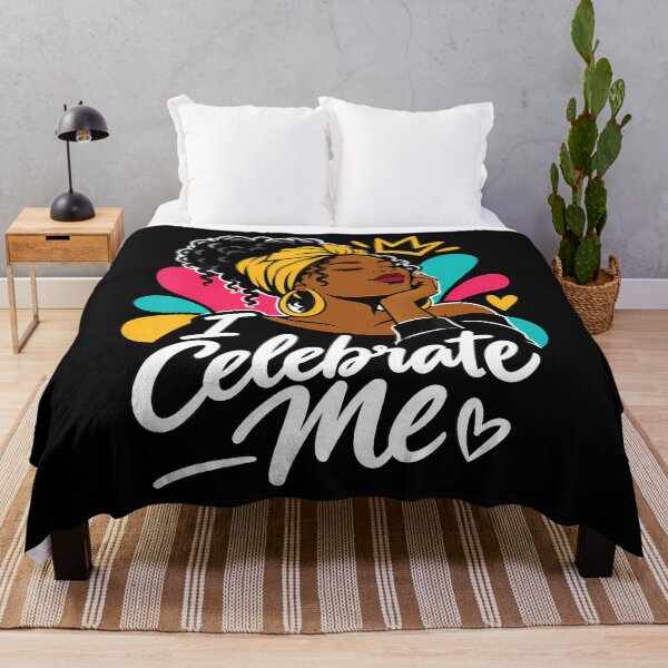 Item preview, I Celebrate Me Confidence Queen Self Love Black Women Girls designed and sold by darriahad.