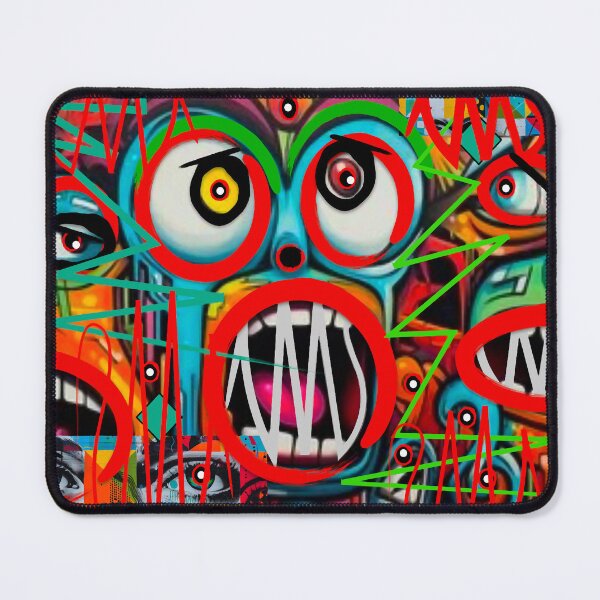 Item preview, Eyes Watching Graffiti designed and sold by ViaARTfactory.
