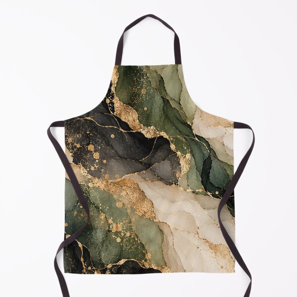 Item preview, Emerald Green Gold Luxury Abstract Marble designed and sold by RetroPop23.