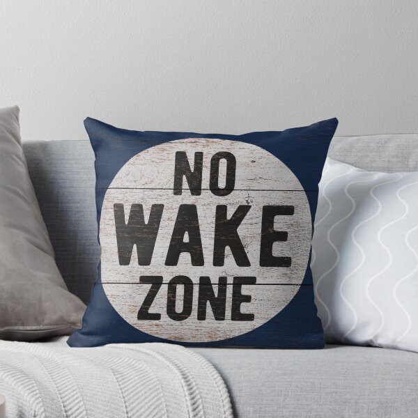 Item preview, No Wake Zone, Lake Gift, Lake Sign, Lake House Décor, Wake Surf, Wakeboard, Water Ski, No Wake Area, Lake Sign designed and sold by WinniMade.
