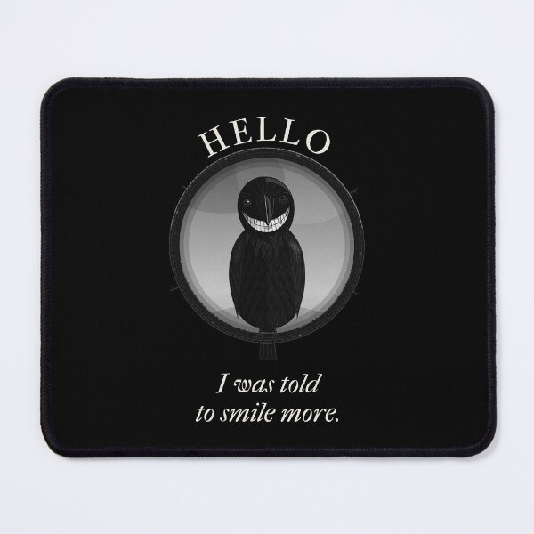 Item preview, I Was Told to Smile More (Creepy Crow) designed and sold by MagicStrawberry.