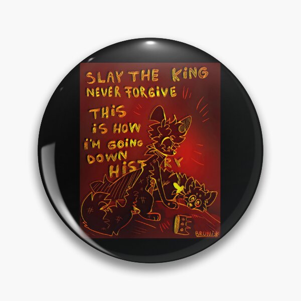 Item preview, Slay the King Illustrated Quote Design designed and sold by elijbclaude.
