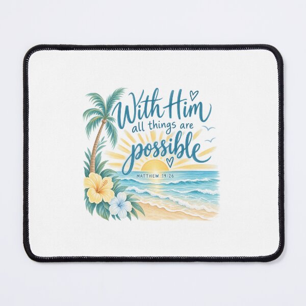 Item preview, Matthew 19:26 designed and sold by madyklett.