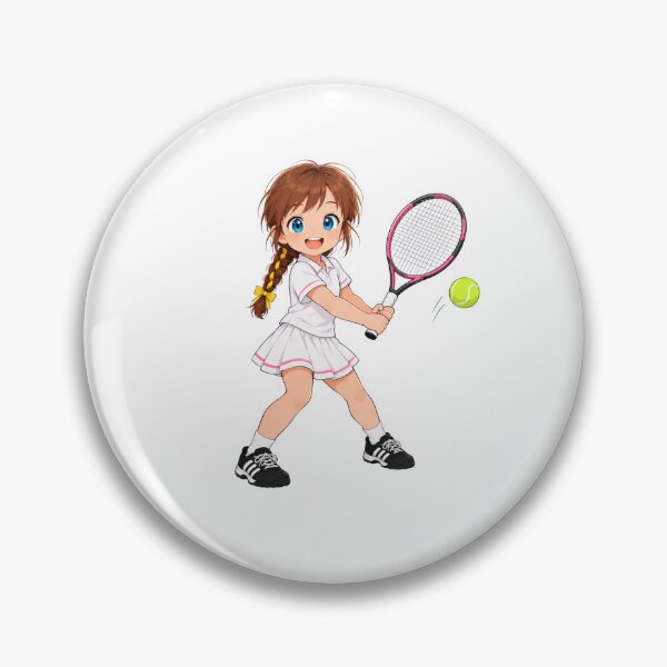 Artikelvorschau, Kenzie, Tennisspielerin, Zeichentrickfigur entworfen und verkauft von Kenzie & Co.