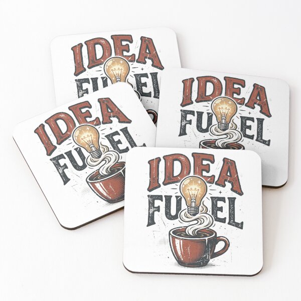 Item preview, Idea Fuel Coffee And Lightbulb designed and sold by Sanan Israyilli.
