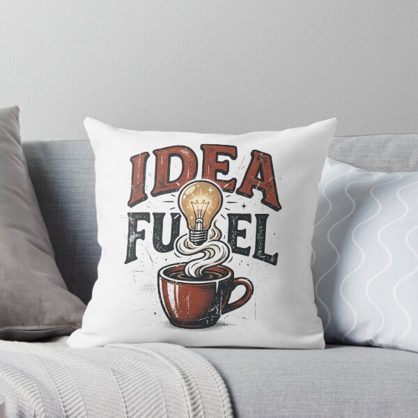 Item preview, Idea Fuel Coffee And Lightbulb designed and sold by Sanan Israyilli.