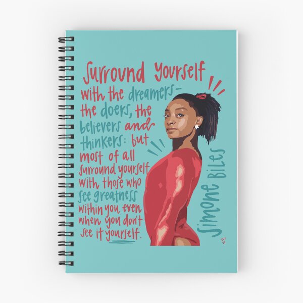 Item preview, Simone Biles Gymnastics Portrait designed and sold by emilyvpcreates.