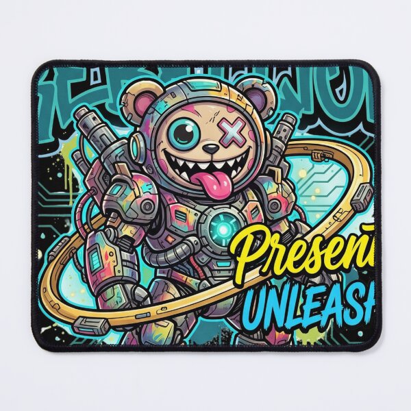 Item preview, Copy of Unleash Creative Chaos - Neon Graffiti Paint Mascot designed and sold by rich-moda.