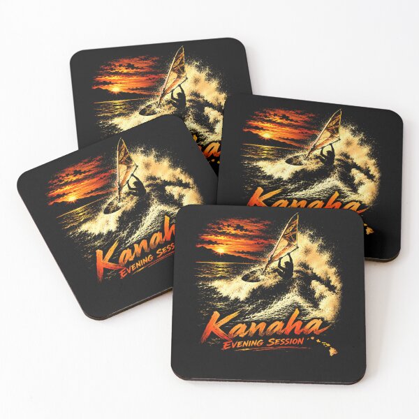 Item preview, Maui Kanaha Evening Windsufing Session  Retro Sportswear designed and sold by darriahad.