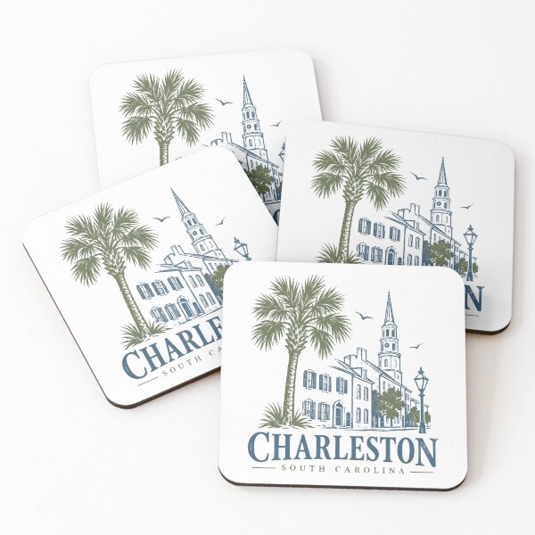 Item preview, Charleston, Carolina del Sur designed and sold by CampAndCoast.