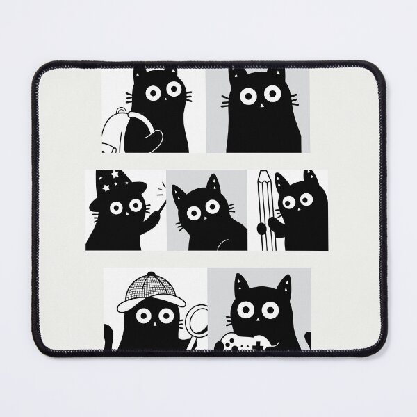 Item preview, Midnight Cat Mosaic designed and sold by DibujandoPorfa.