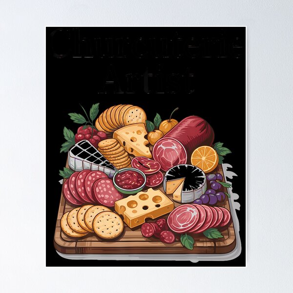 Item preview, Charcuterie Artist Party Food Snack French Food designed and sold by snailslowdance.