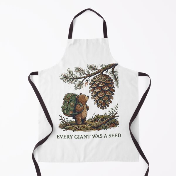 Item preview, Every Giant Was A Seed Hiking Bear designed and sold by Sanan Israyilli.